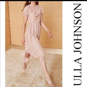 Ulla Johnson Clotilde Swiss dot dress